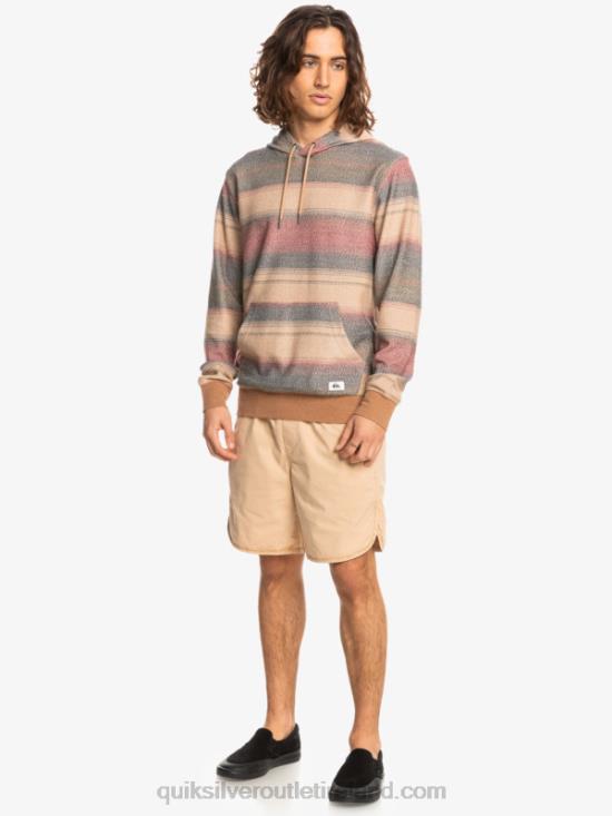 Men Quiksilver Great Otway Hoodie N02TD1244 grape leaf great otway