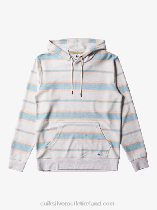 Men Quiksilver Great Otway Hoodie N02TD579 cameo blue great otway