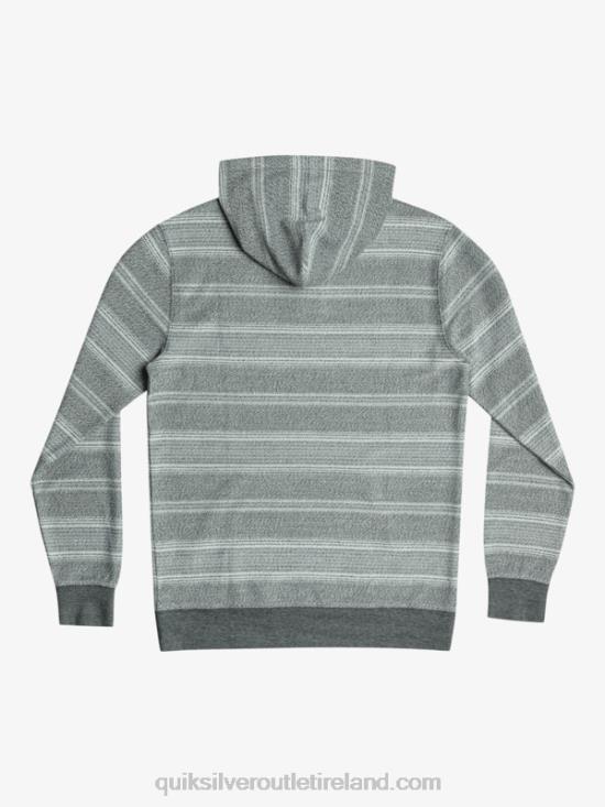 Men Quiksilver Great Otway Hoodie N02TD580 black otway stripe