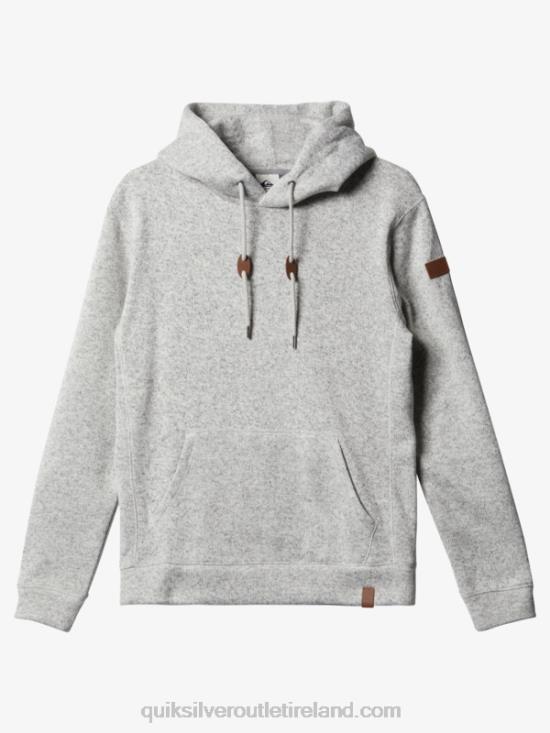 Men Quiksilver Keller Hoodie N02TD1711 light grey heather