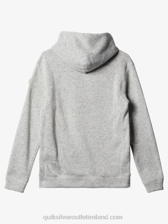 Men Quiksilver Keller Hoodie N02TD1711 light grey heather