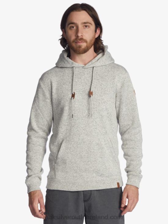Men Quiksilver Keller Hoodie N02TD1711 light grey heather