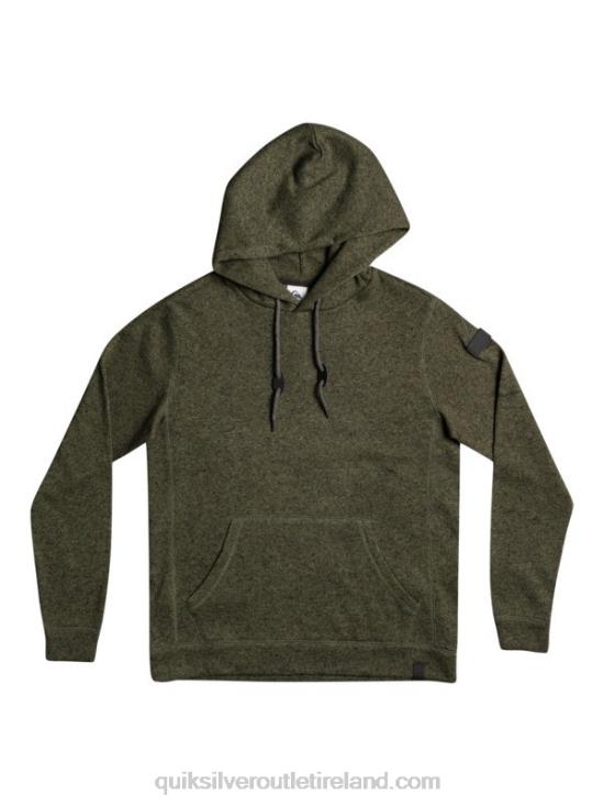 Men Quiksilver Keller Hoodie N02TD1713 four leaf clover