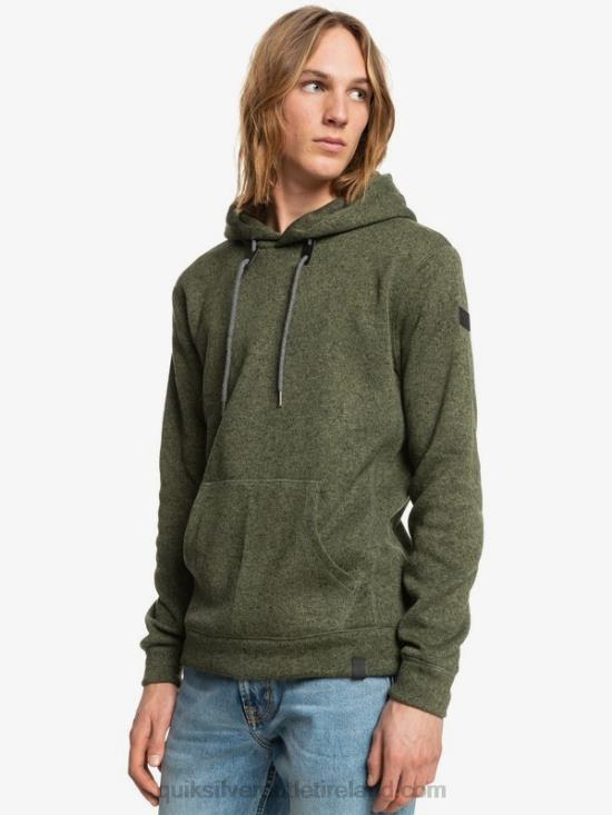 Men Quiksilver Keller Hoodie N02TD1713 four leaf clover