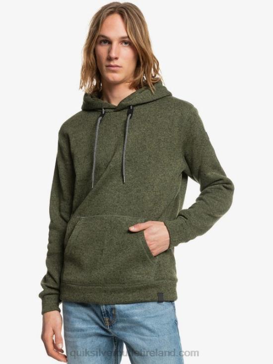 Men Quiksilver Keller Hoodie N02TD1713 four leaf clover