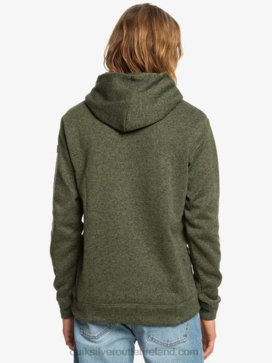 Men Quiksilver Keller Hoodie N02TD1713 four leaf clover