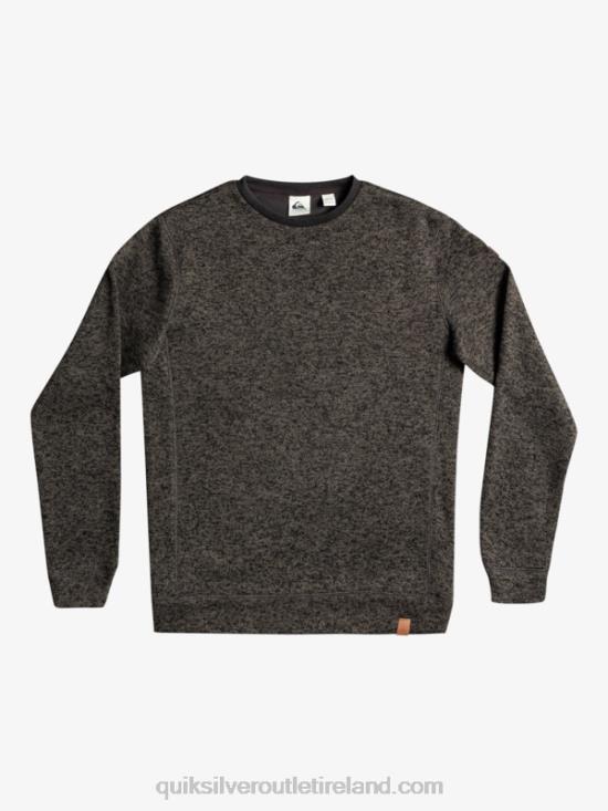 Men Quiksilver Keller Sweatshirt N02TD1423 dark grey heather