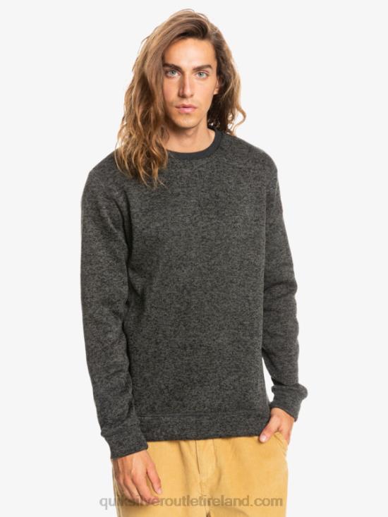 Men Quiksilver Keller Sweatshirt N02TD1423 dark grey heather