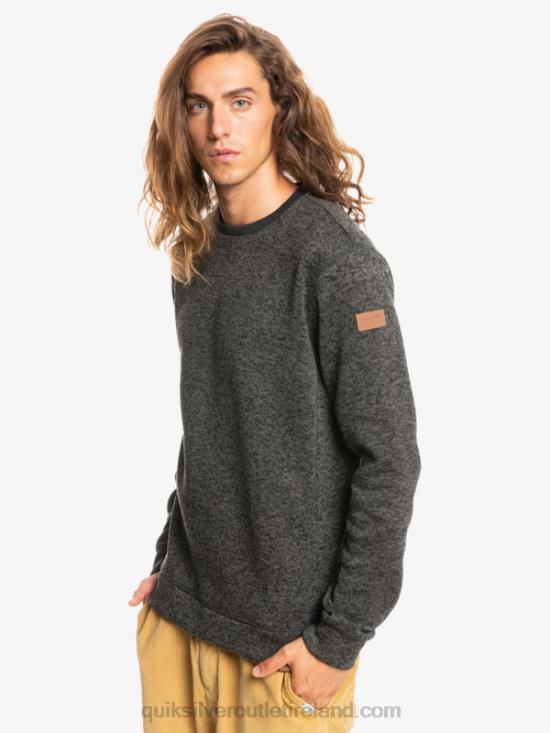 Men Quiksilver Keller Sweatshirt N02TD1423 dark grey heather