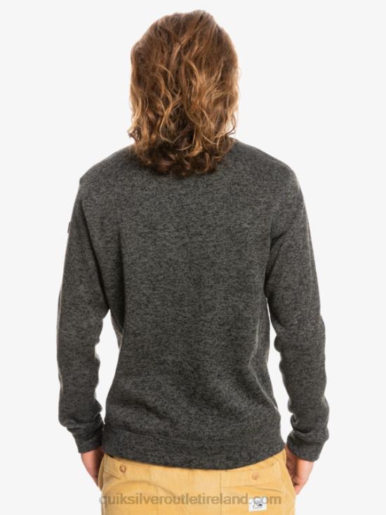 Men Quiksilver Keller Sweatshirt N02TD1423 dark grey heather