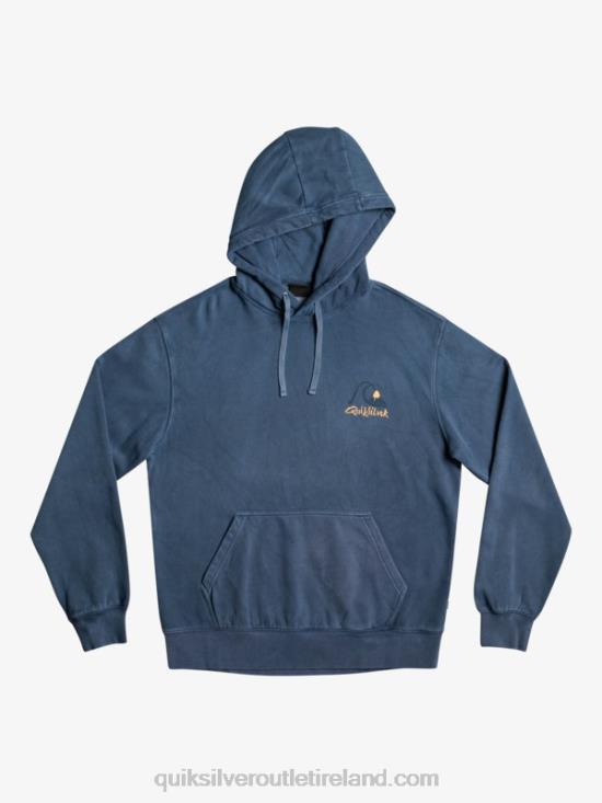 Men Quiksilver Neon Slab Hoodie N02TD1355 bering sea