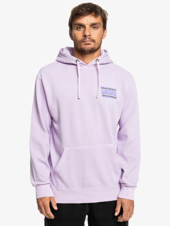Men Quiksilver Neon Slab Hoodie N02TD1356 pastel lilac