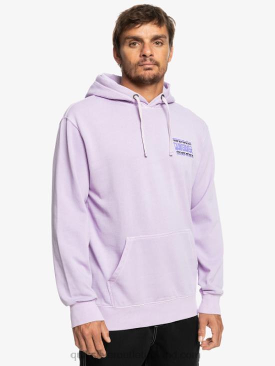 Men Quiksilver Neon Slab Hoodie N02TD1356 pastel lilac