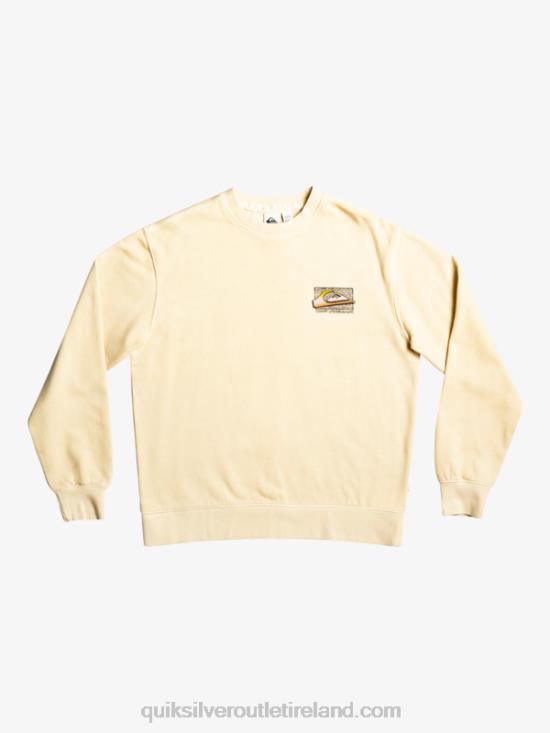 Men Quiksilver Neon Slab Sweatshirt N02TD1056 birch