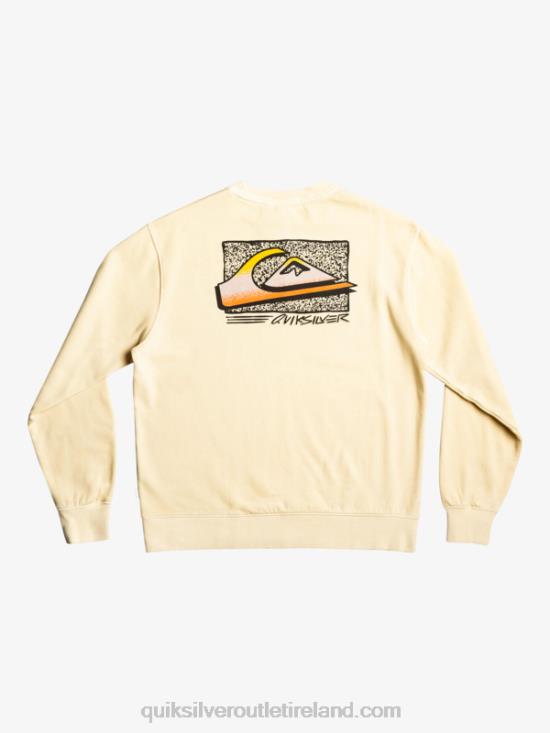 Men Quiksilver Neon Slab Sweatshirt N02TD1056 birch