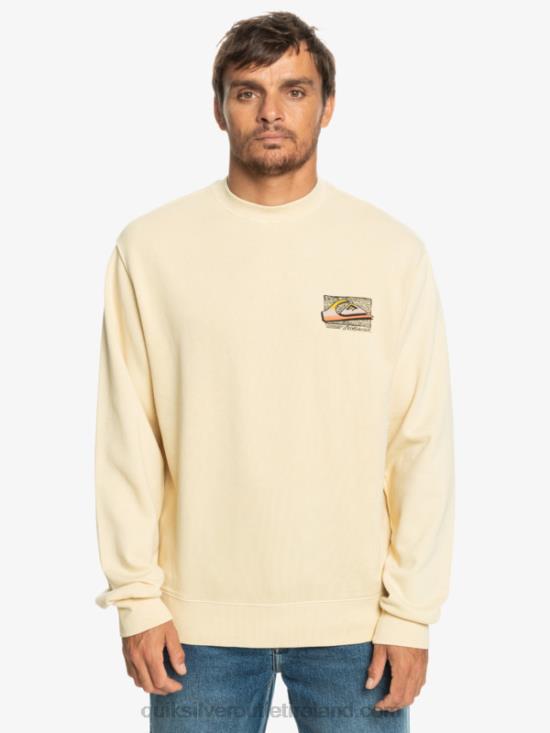 Men Quiksilver Neon Slab Sweatshirt N02TD1056 birch