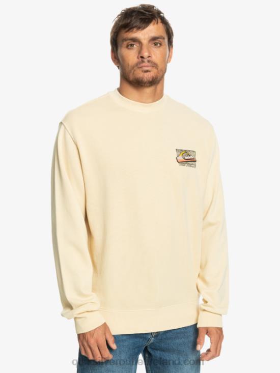 Men Quiksilver Neon Slab Sweatshirt N02TD1056 birch