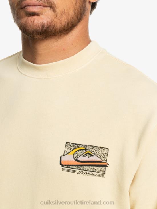 Men Quiksilver Neon Slab Sweatshirt N02TD1056 birch
