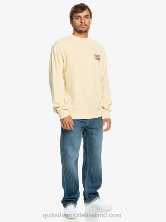 Men Quiksilver Neon Slab Sweatshirt N02TD1056 birch