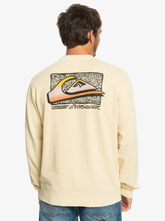 Men Quiksilver Neon Slab Sweatshirt N02TD1056 birch
