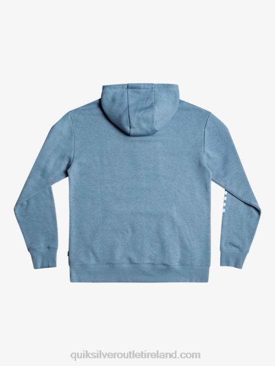 Men Quiksilver Omni Check Hoodie N02TD1485 provencial