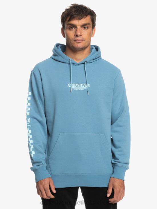 Men Quiksilver Omni Check Hoodie N02TD1485 provencial