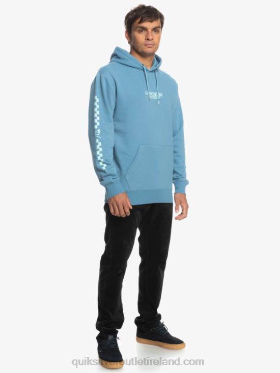 Men Quiksilver Omni Check Hoodie N02TD1485 provencial