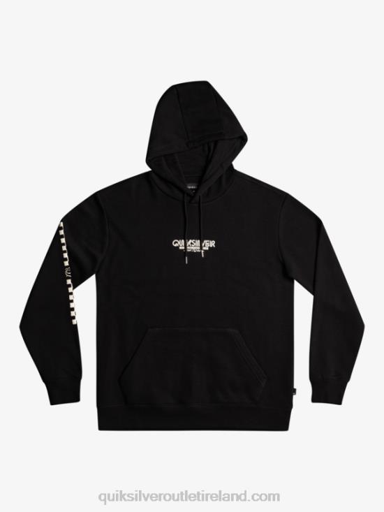 Men Quiksilver Omni Check Hoodie N02TD1486 black