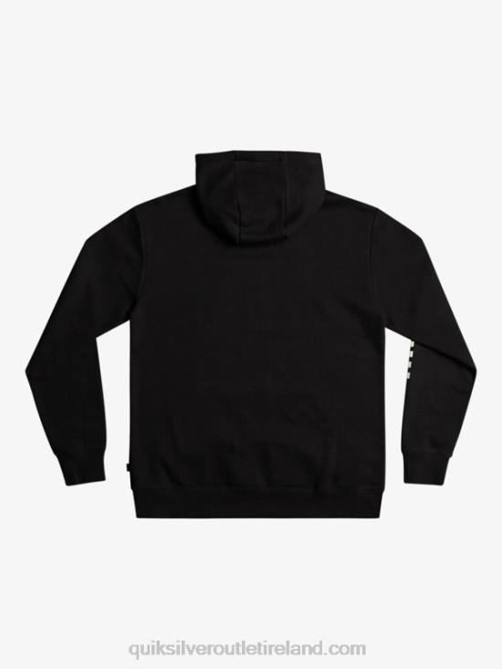 Men Quiksilver Omni Check Hoodie N02TD1486 black
