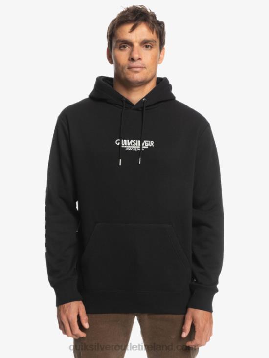 Men Quiksilver Omni Check Hoodie N02TD1486 black