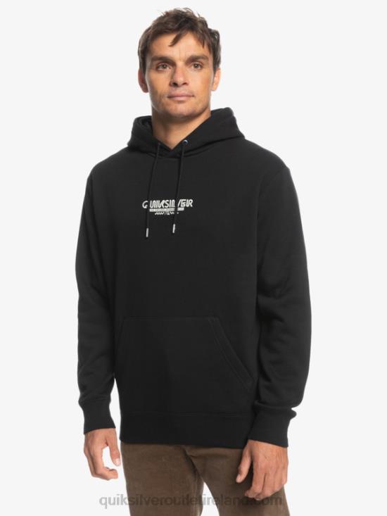 Men Quiksilver Omni Check Hoodie N02TD1486 black