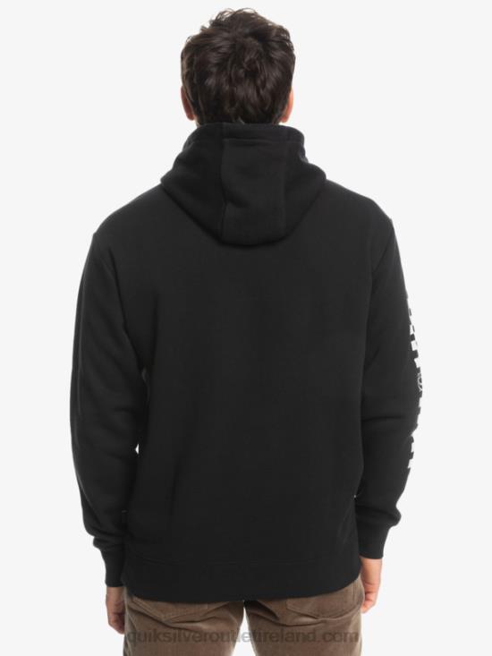 Men Quiksilver Omni Check Hoodie N02TD1486 black