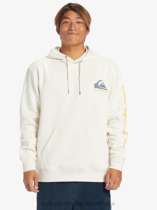 Men Quiksilver Omni Logo Hoodie N02TD642 birch