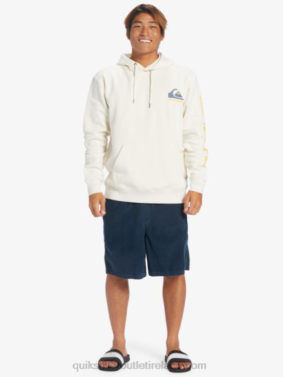 Men Quiksilver Omni Logo Hoodie N02TD642 birch