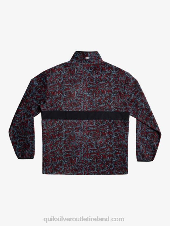 Men Quiksilver Saturn Half Zip Fleece N02TD1562 provencial blue saturn