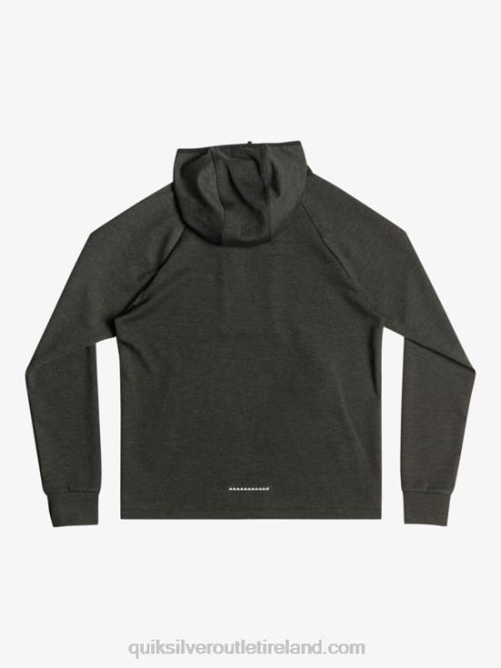Men Quiksilver Step Off Hoodie N02TD1028 phantom heather