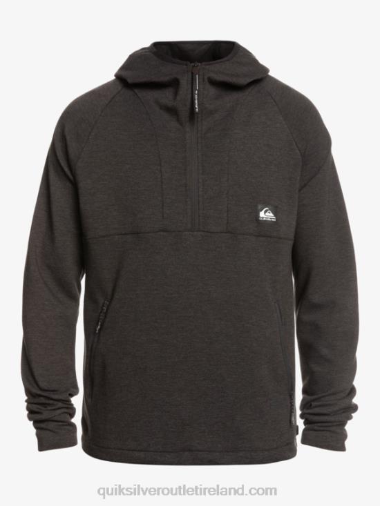 Men Quiksilver Step Off Hoodie N02TD1028 phantom heather