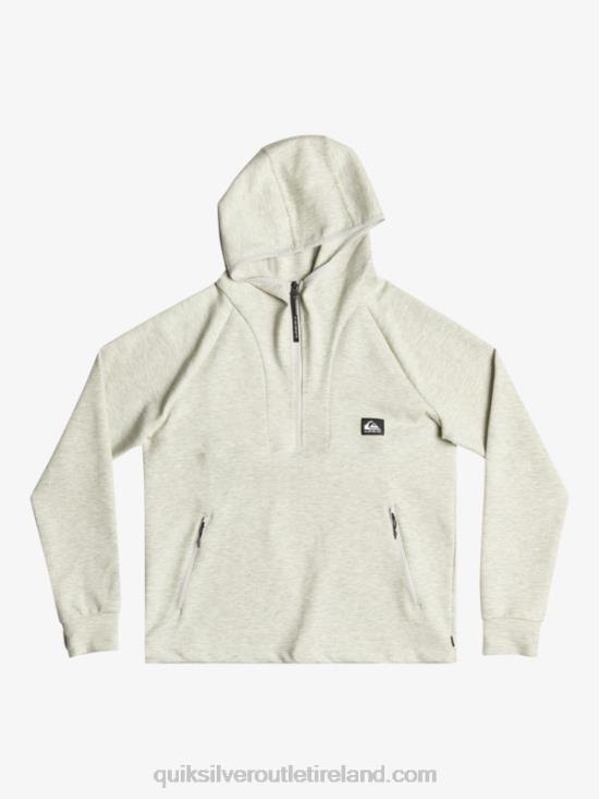 Men Quiksilver Step Off Hoodie N02TD1029 gray violet heather