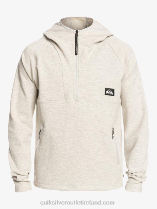 Men Quiksilver Step Off Hoodie N02TD1029 gray violet heather