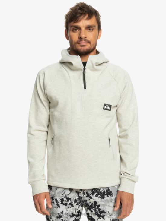 Men Quiksilver Step Off Hoodie N02TD1029 gray violet heather