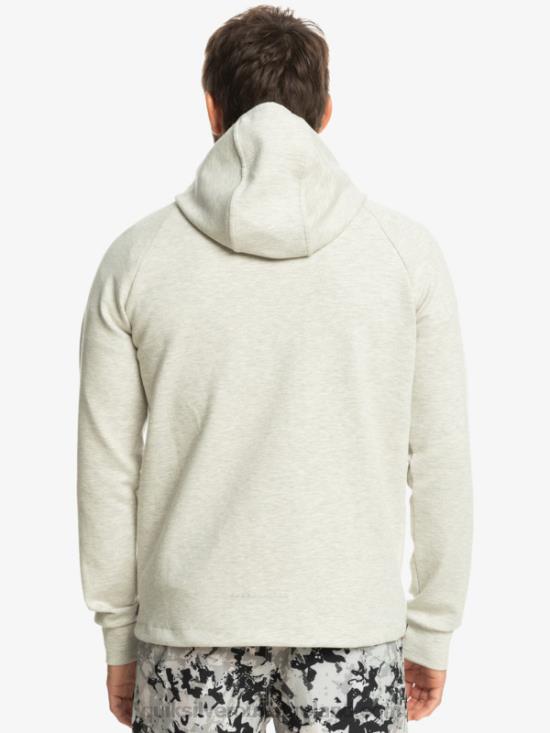 Men Quiksilver Step Off Hoodie N02TD1029 gray violet heather