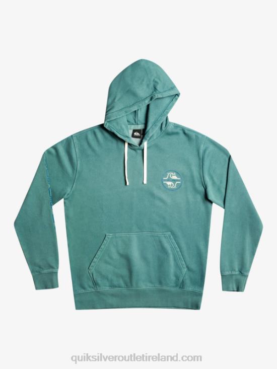 Men Quiksilver Sweet As Slab Hoodie N02TD1220 brittany blue