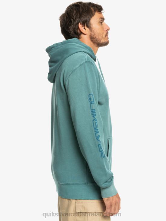 Men Quiksilver Sweet As Slab Hoodie N02TD1220 brittany blue