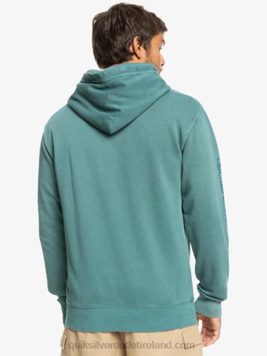 Men Quiksilver Sweet As Slab Hoodie N02TD1220 brittany blue