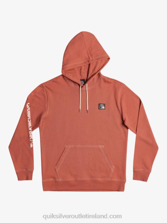 Men Quiksilver The Original Hoodie N02TD1034 marsala