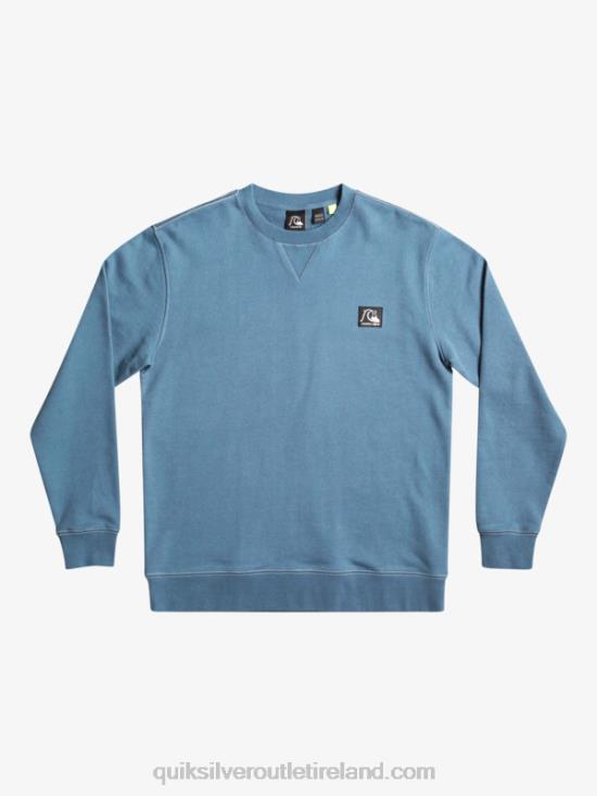 Men Quiksilver The Original Sweatshirt N02TD1114 bering sea