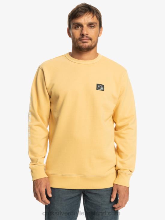 Men Quiksilver The Original Sweatshirt N02TD1115 wheat