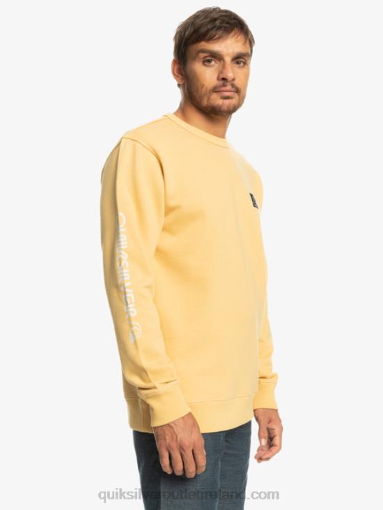 Men Quiksilver The Original Sweatshirt N02TD1115 wheat