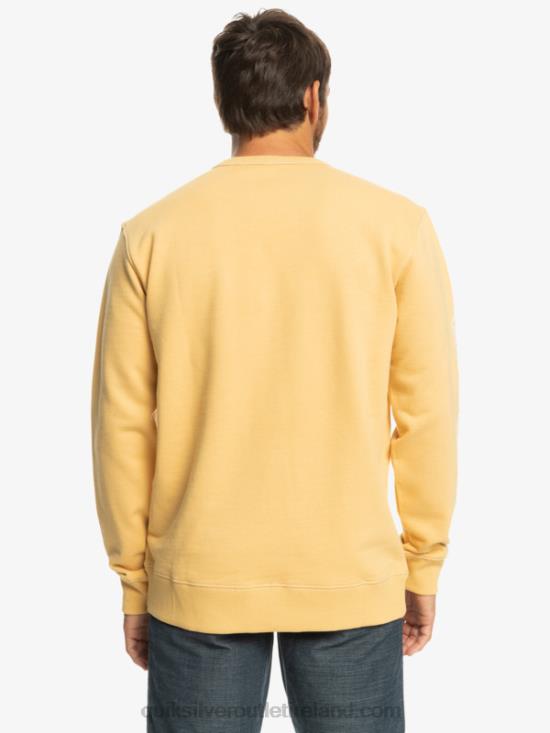 Men Quiksilver The Original Sweatshirt N02TD1115 wheat