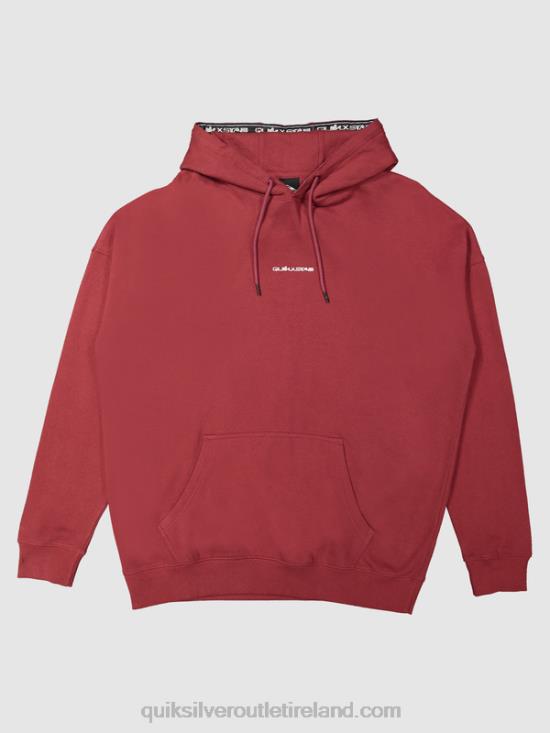 Men Quiksilver x Stab Hoodie N02TD1804 ruby wine